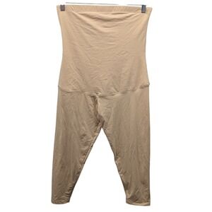 Shapewear Leggings Womens XXXL Tan High Waist Compression